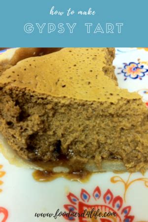 Gypsy Tart Recipe - foodnerd4life