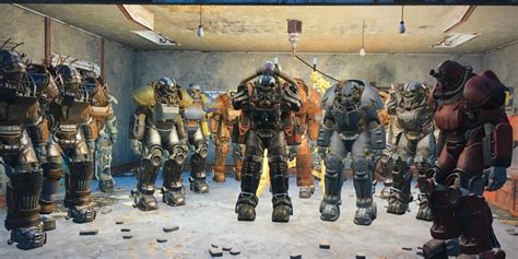 Fallout 4 Clip Shows Impressive Power Armor Collection