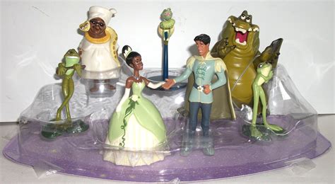 DISNEY PRINCESS AND THE FROG CAKE TOPPERS FIGURINE SET 7 Pieces ...