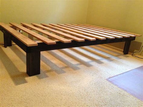 How To Make A Platform Bed Frame Out Of Wood - Bed Western