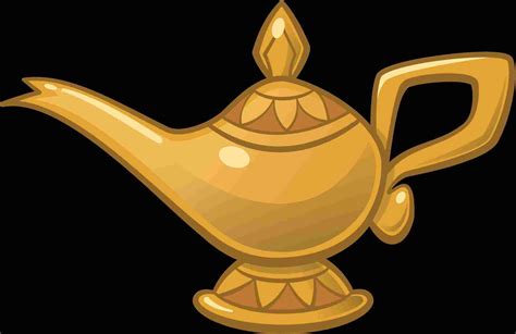 Aladdin Lamp Vector at GetDrawings | Free download