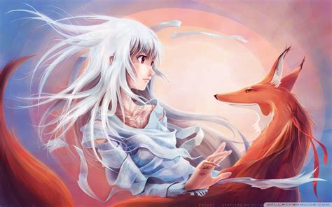 Cute Fox Anime Wallpapers - Wallpaper Cave