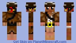 Pirate Jack Sparrow Minecraft Skin