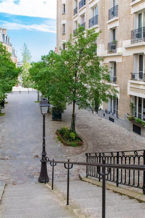 Paris, Montmartre, Typical View Stock Image - Image of europe ...