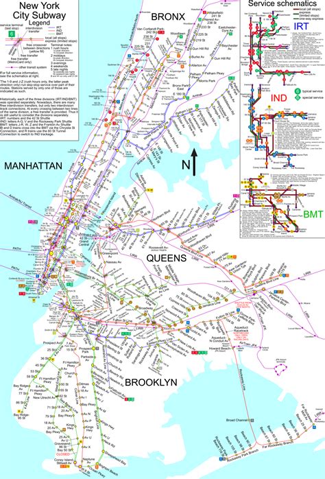 nycsubway.org: New York City Subway Route Map by SPUI