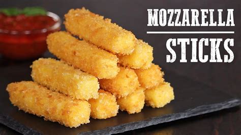 MOZZARELLA STICKS WITH MARINARA DIPPING SAUCE | How Tasty | Recipe ...