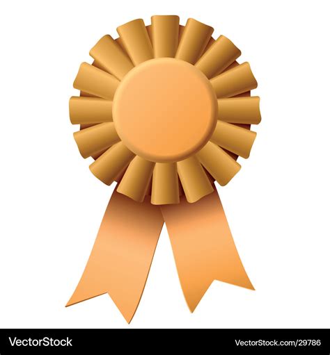 Award ribbon Royalty Free Vector Image - VectorStock