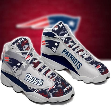 New England Patriots JD13 Shoes NFL Sport Shoes Unisex | Etsy