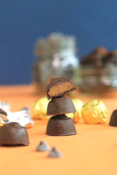 Healthy Homemade Rolo Chocolate