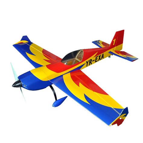 Electric plane Extra 330 57" 4 Channels Oracover Film Large Scale RC ...