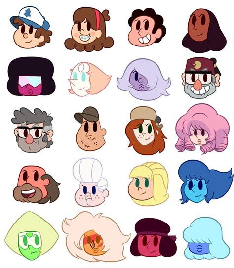 Universe Falls Icons by MiniJen on DeviantArt