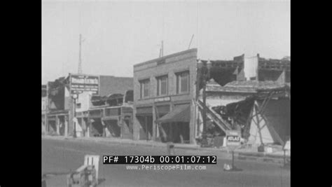 AFTERMATH OF 1933 LONG BEACH CALIFORNIA EARTHQUAKE LYNWOOD LOS ANGELES ...