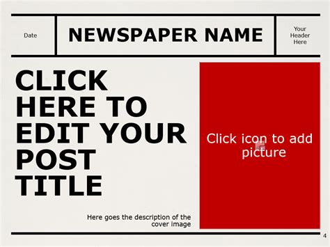 Newspaper Google Slides Template