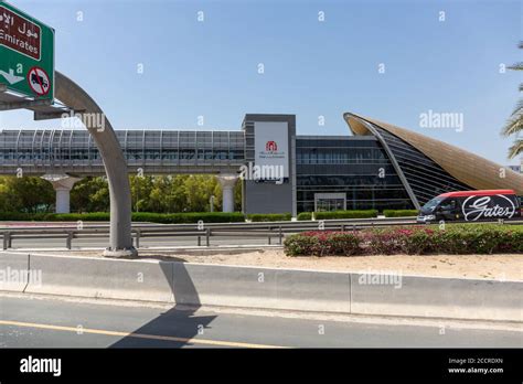 Mall of The Emirates, RTA metro station Stock Photo - Alamy