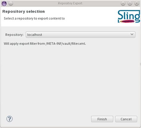 Apache Sling :: Sling IDE tooling for Eclipse User Guide