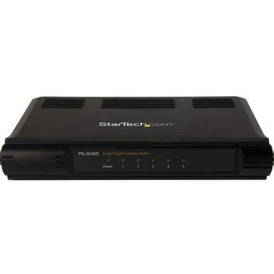 DS51002 StarTech 5-Ports Unmanaged Energy-Efficient Gigabit Ethernet ...