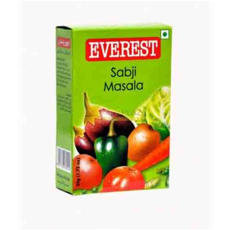 Everest – Sabji Masala, 100g Carton | Driftbasket