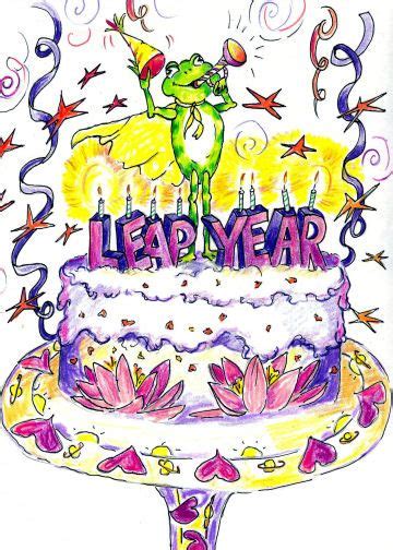 Happy LEAP YEAR Birthday To... | Leap year birthday, Happy leap day ...