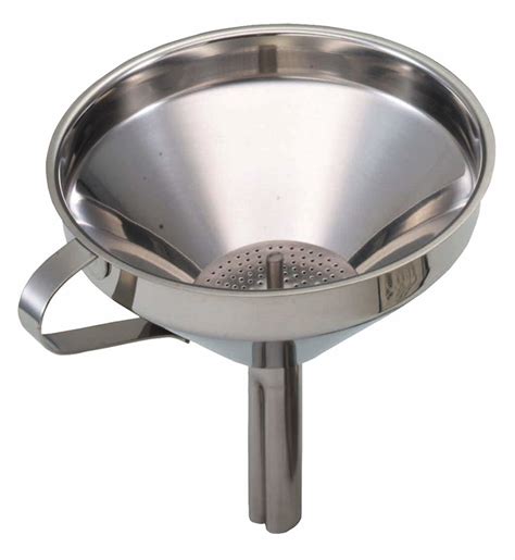 Stainless Steel Funnel for Hygienic Straining 13cm - Little Green Shop