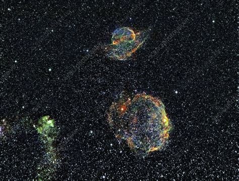 Supernova remnants - Stock Image - C006/4534 - Science Photo Library