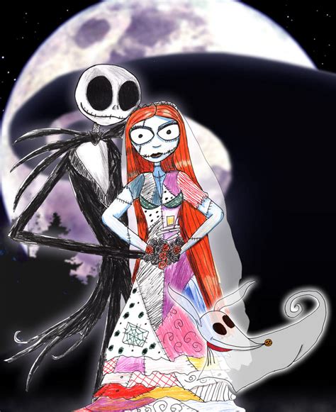 Jack and sally wedding by Little-Horrorz on DeviantArt