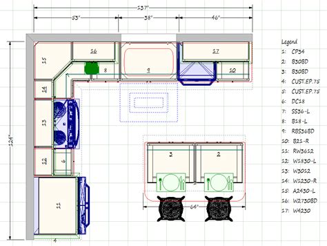 Kitchen Floor Plan Measurements - floorplans.click