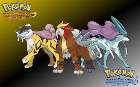 Pokemon HG/SS: Legendary Beasts Wallpaper by PokePilot on DeviantArt