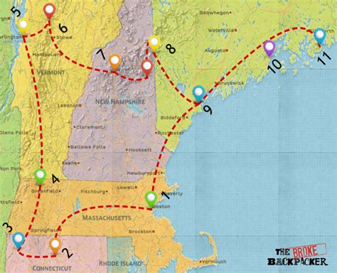 EPIC New England Road Trip Guide (BEST DESTINATIONS IN 2021)