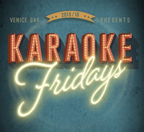 Karaoke Friday on Behance