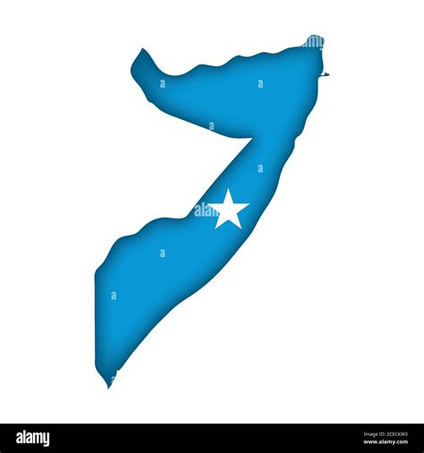 Somalia map flag Stock Vector Image & Art - Alamy