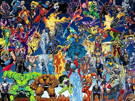 Marvel Comics Desktop Wallpaper - WallpaperSafari