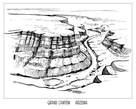 Grand Canyon Sketch - WoodsLima