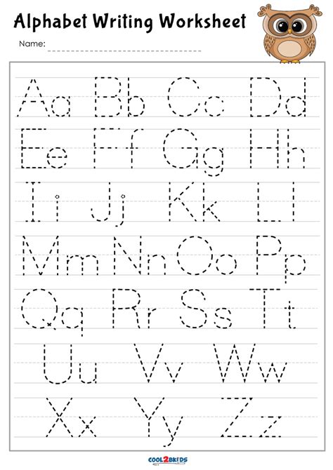 11 Best Free Printable Alphabet Worksheets Kindergarten, 42% OFF