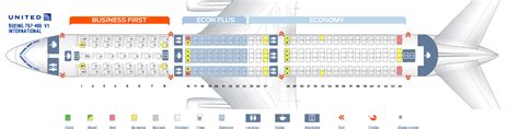 United Boeing 767 400 Seating Chart