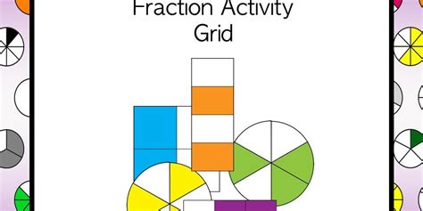 Math at Home Fraction Grid » Casual Case fraction homework grid