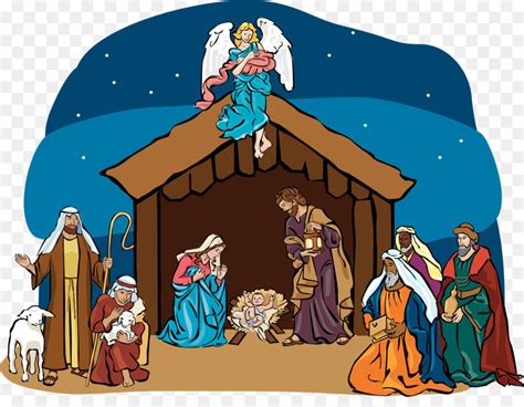 christmas nativity scene clipart 10 free Cliparts | Download images on ...