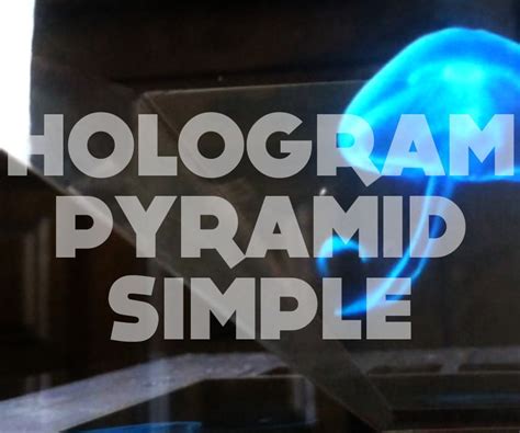 DIY Hologram Pyramid : 5 Steps - Instructables