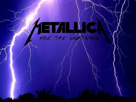 Metallica Ride The Lightning Wallpapers - Wallpaper Cave