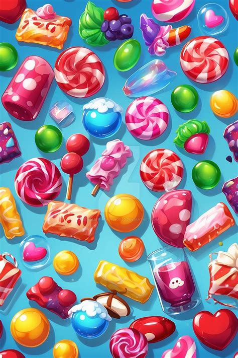 Candy wallpaper phone HD glass by RebelsFantasyWorld on DeviantArt