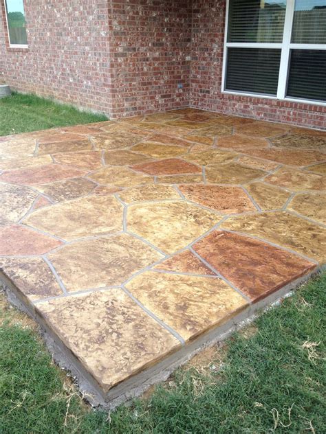 Stained Concrete Patio Ideas