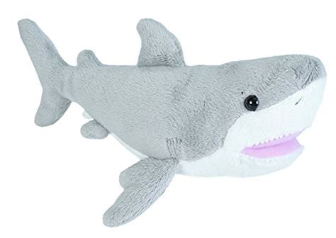 Wild Republic Great White Shark plush, Stuffed Animal, Plush Toy, Gifts ...