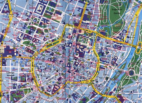 Map of Munich - Full size