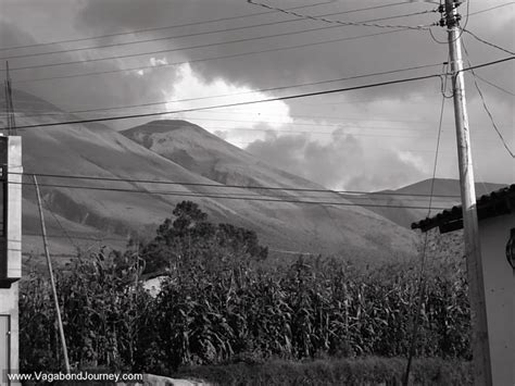 Andes Mountains in Ecuador