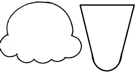 Ice Cream Scoop Outline - ClipArt Best