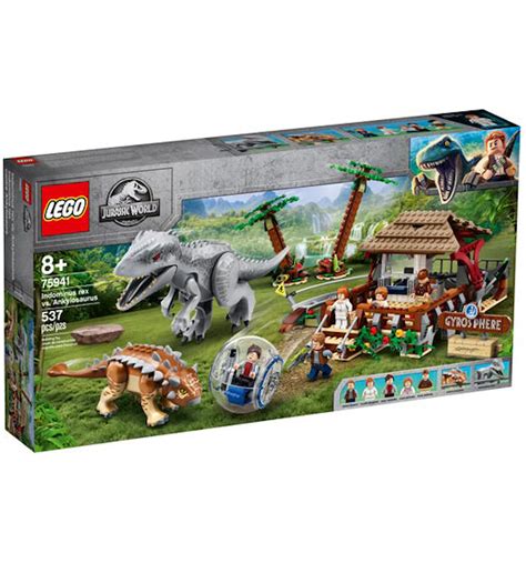 LEGO Jurassic World Indominus rex vs Ankylosaurus Set 75941 - US