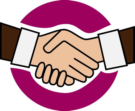 Handshake clip art hand shake clipart – Clipartix