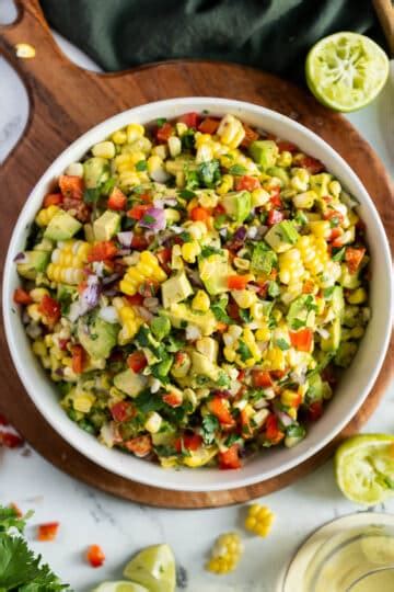 Quick and Easy Avocado Corn Salad