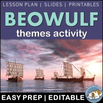 Beowulf Themes Textual Analysis Activity by English Bulldog | TpT