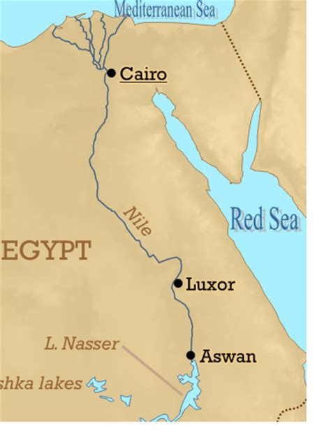 1. The Nile River - Geography of Ancient Egypt