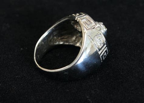 14K White Gold Vintage Ring with Diamonds | EBTH